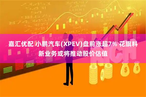 嘉汇优配 小鹏汽车(XPEV)盘前涨超7% 花旗料新业务或将推动股价估值
